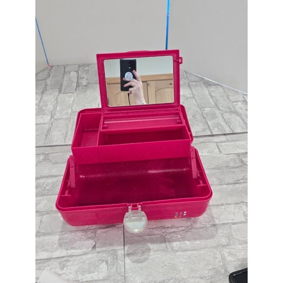 On-The-Go Girl Shooting Star Cosmetic Organizer‎ Makeup Accessory Case NWT - Picture 7 of 12